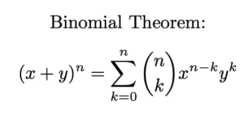 Binomial Theorem Preview